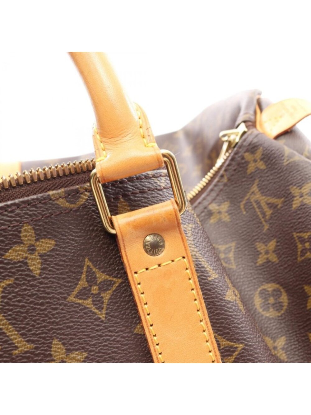 Louis Vuitton Boston Bag Keepall 55 Canvas Leather - Picture 11 of 15